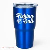 Fishing Dad Father's Day Fishing Fan Tumbler thumb 0