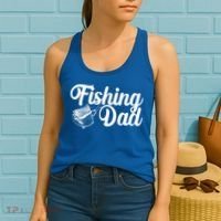 Fishing Dad Father's Day Fishing Fan Women's Tank Top thumb 2