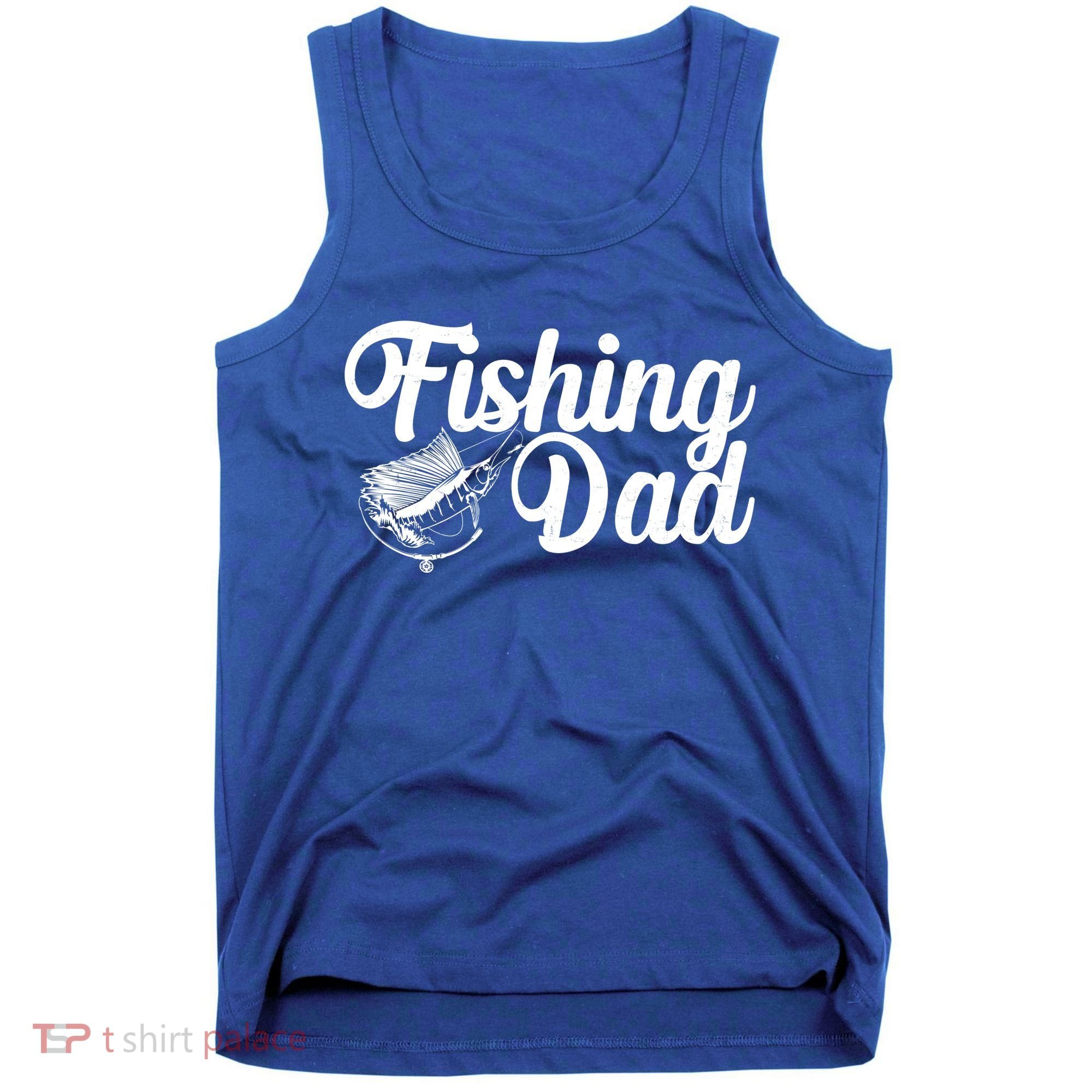 Fishing Dad Father's Day Fishing Fan Tank Top