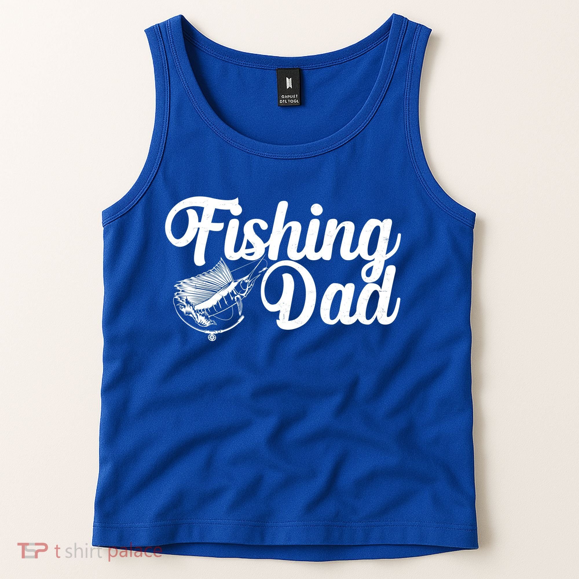 Fishing Dad Father's Day Fishing Fan Tank Top