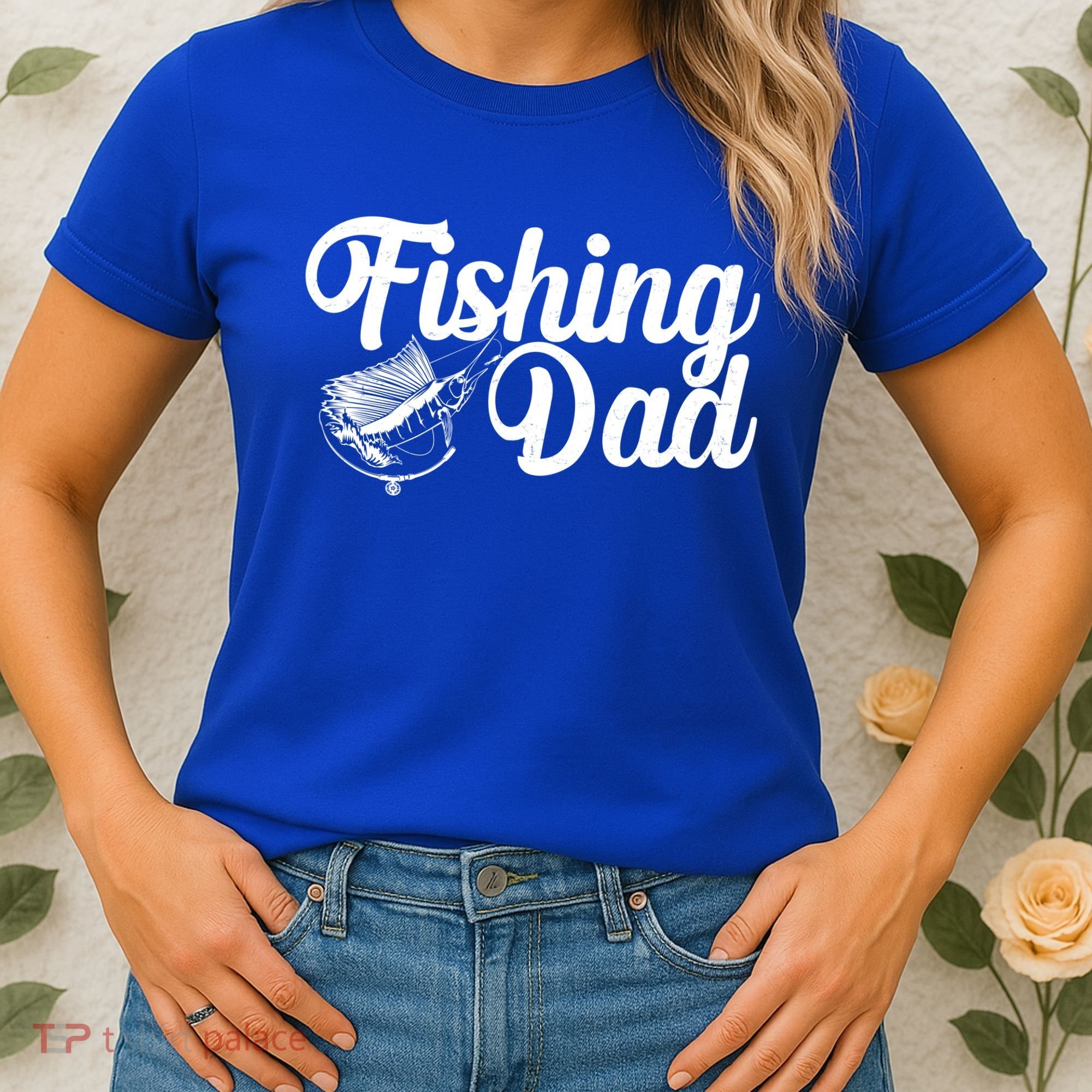 Fishing Dad Father's Day Fishing Fan Women's T-Shirt