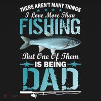 Fishing Dad: There Aren't Many Things I Love More Backpack thumb 2