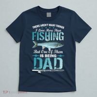 Fishing Dad: There Aren't Many Things I Love More T-Shirt thumb 5