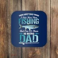 Fishing Dad: There Aren't Many Things I Love More Coaster thumb 0