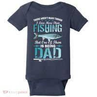 Fishing Dad: There Aren't Many Things I Love More Baby Bodysuit thumb 0