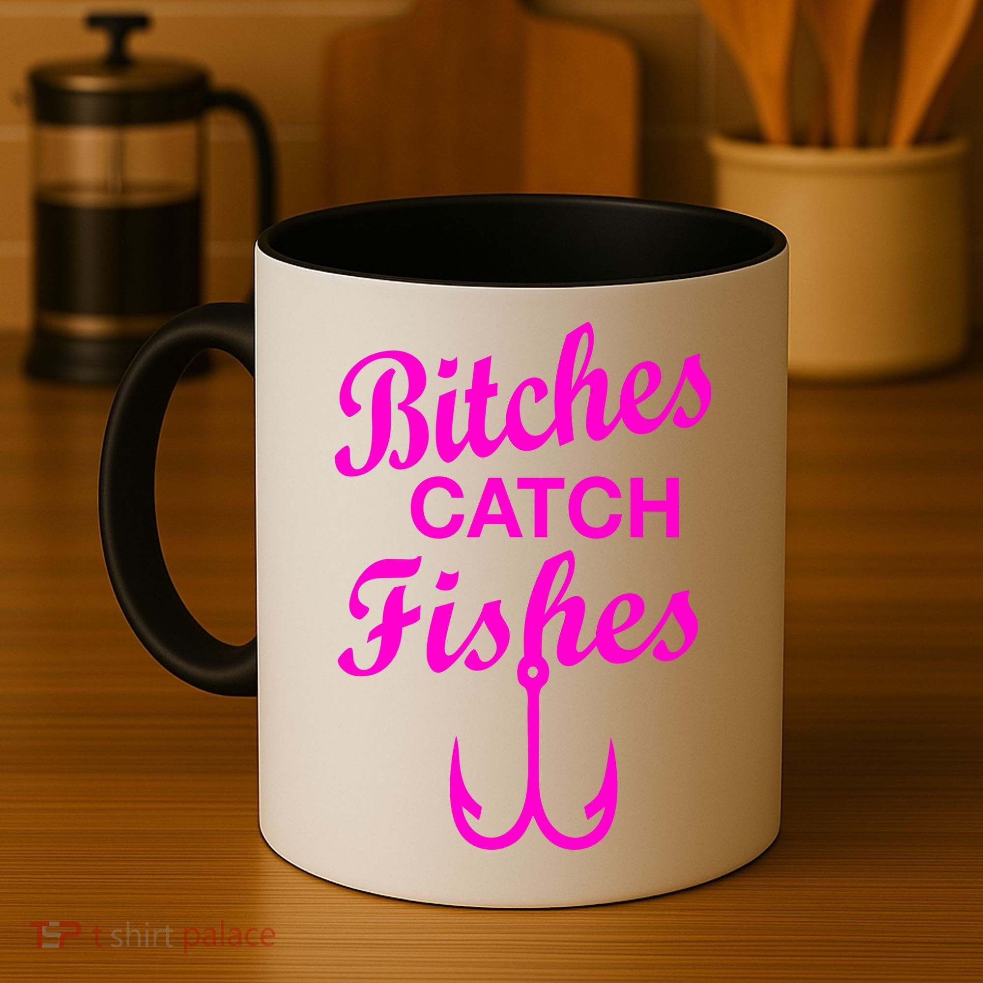 Fishing Girls Funny Coffee Mug