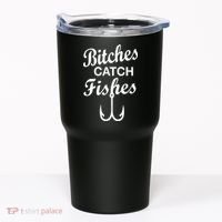 Fishing Girls Funny Tumbler thumb 0