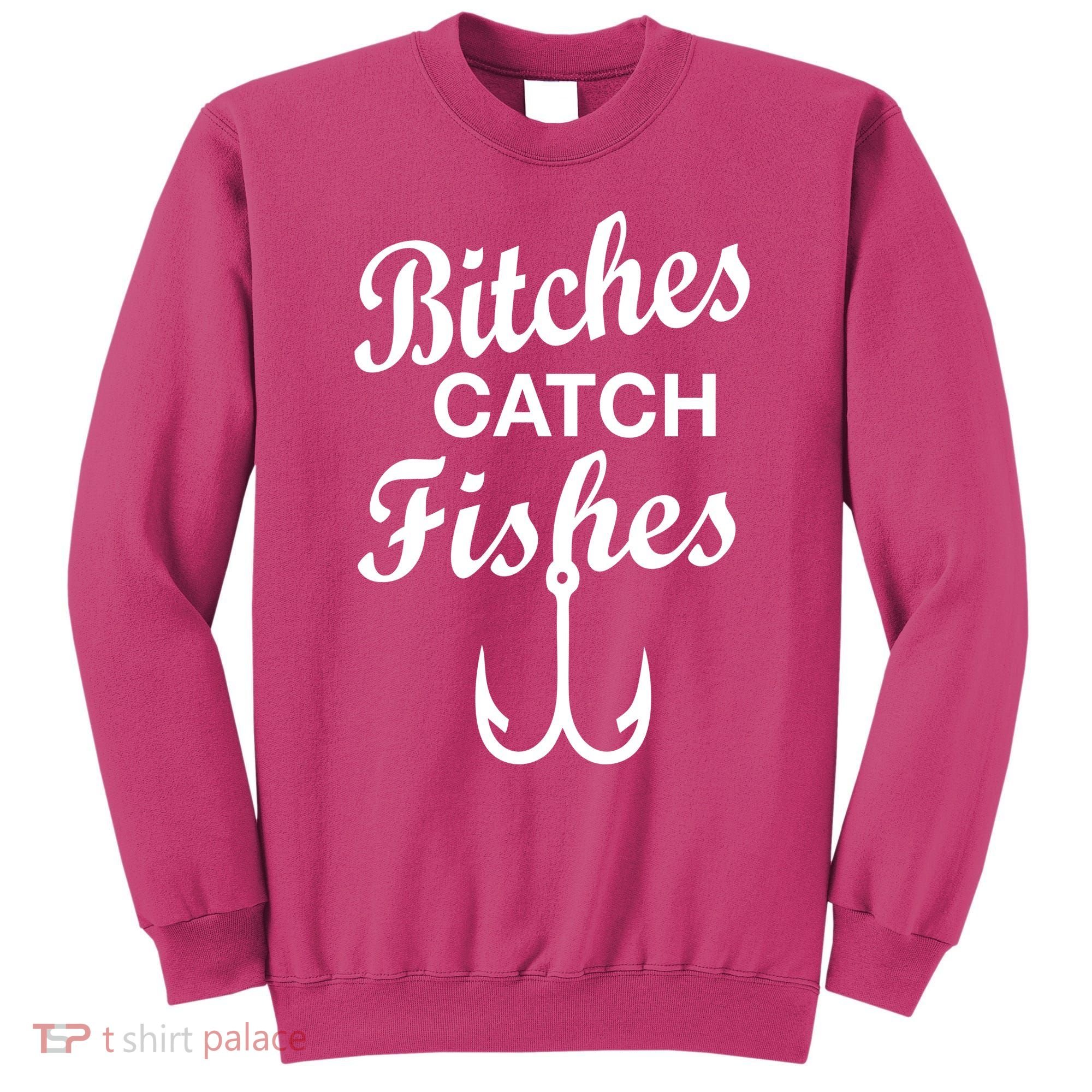 Fishing Girls Funny Sweatshirt