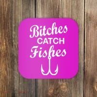 Fishing Girls Funny Coaster thumb 0