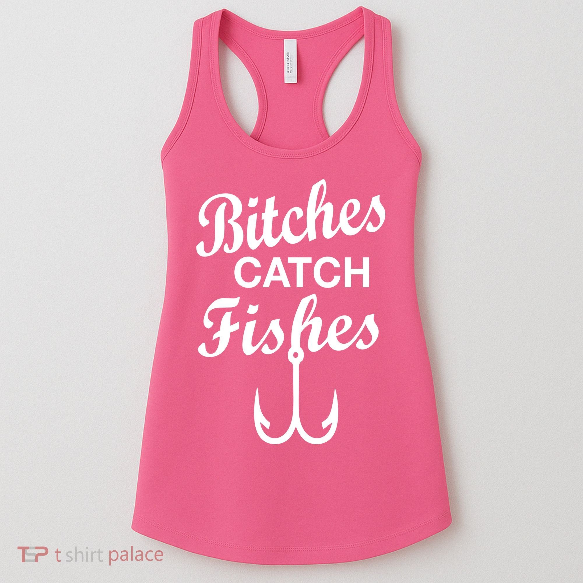 Fishing Girls Funny Women's Tank Top