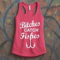 Fishing Girls Funny Women's Tank Top thumb 3