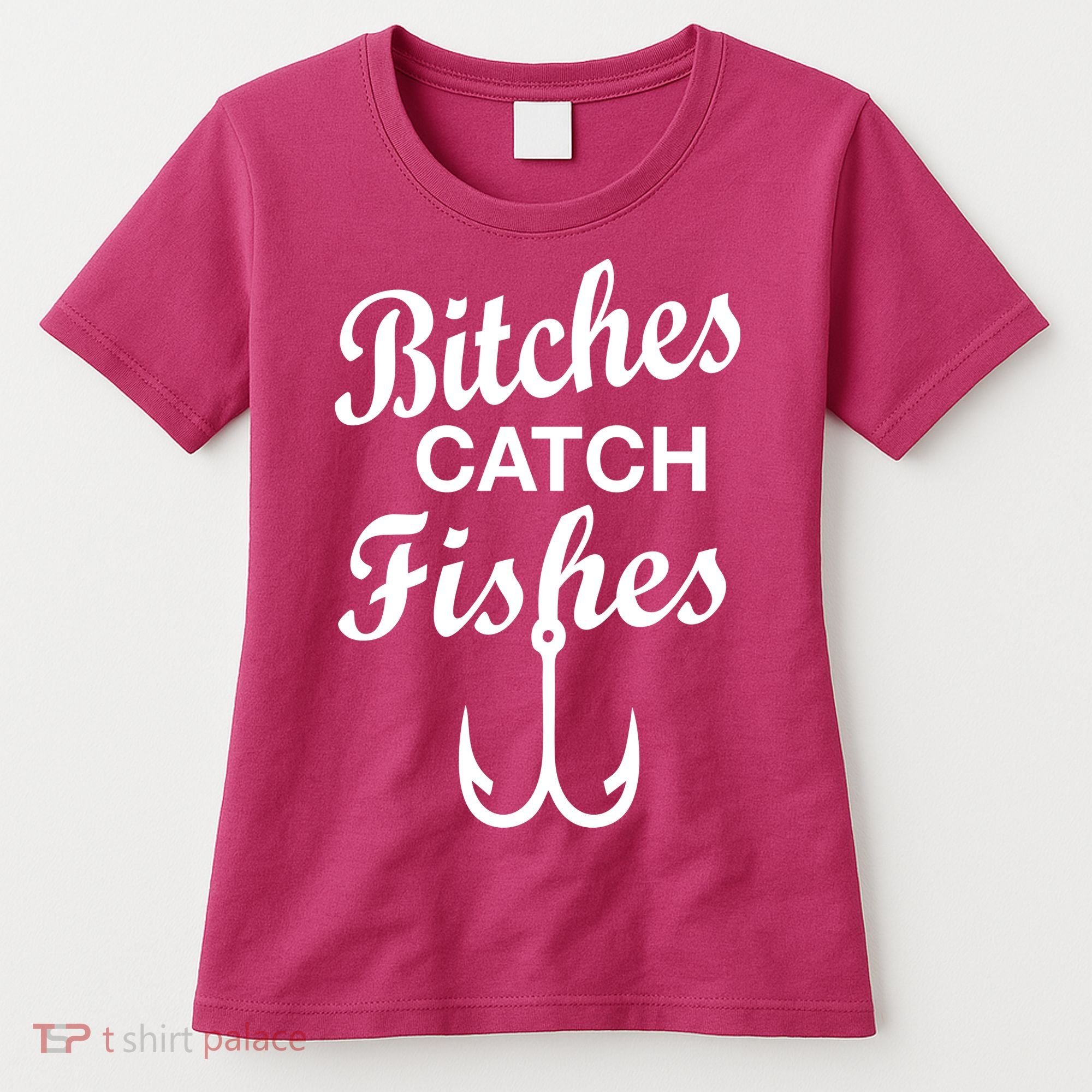 Fishing Girls Funny Women's T-Shirt