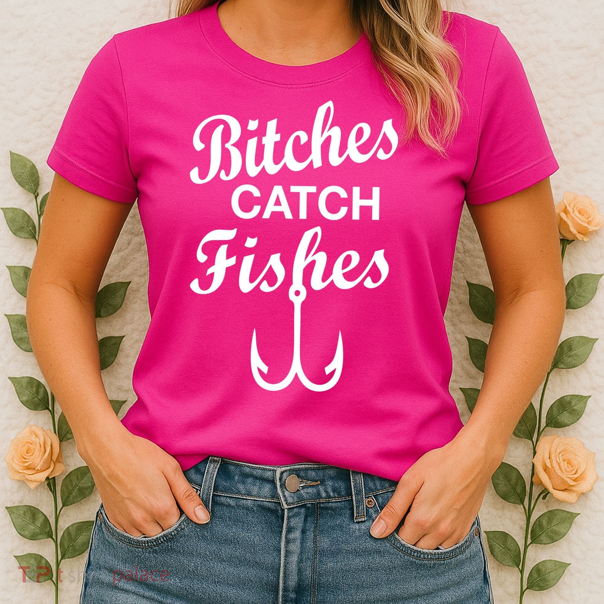 Fishing Girls Funny Women's T-Shirt