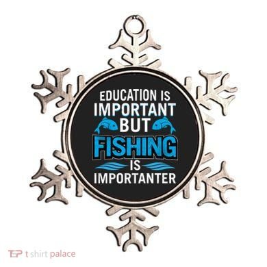 Fishing Is Important Ornament