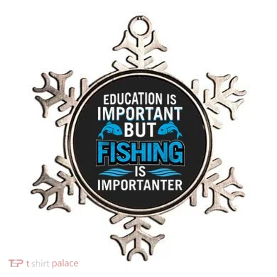 Fishing Is Important Ornament