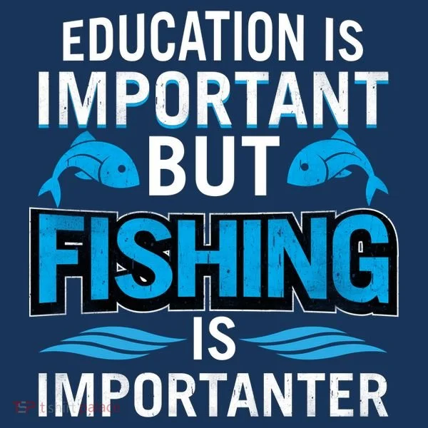 Fishing Is Important Doggie Tank