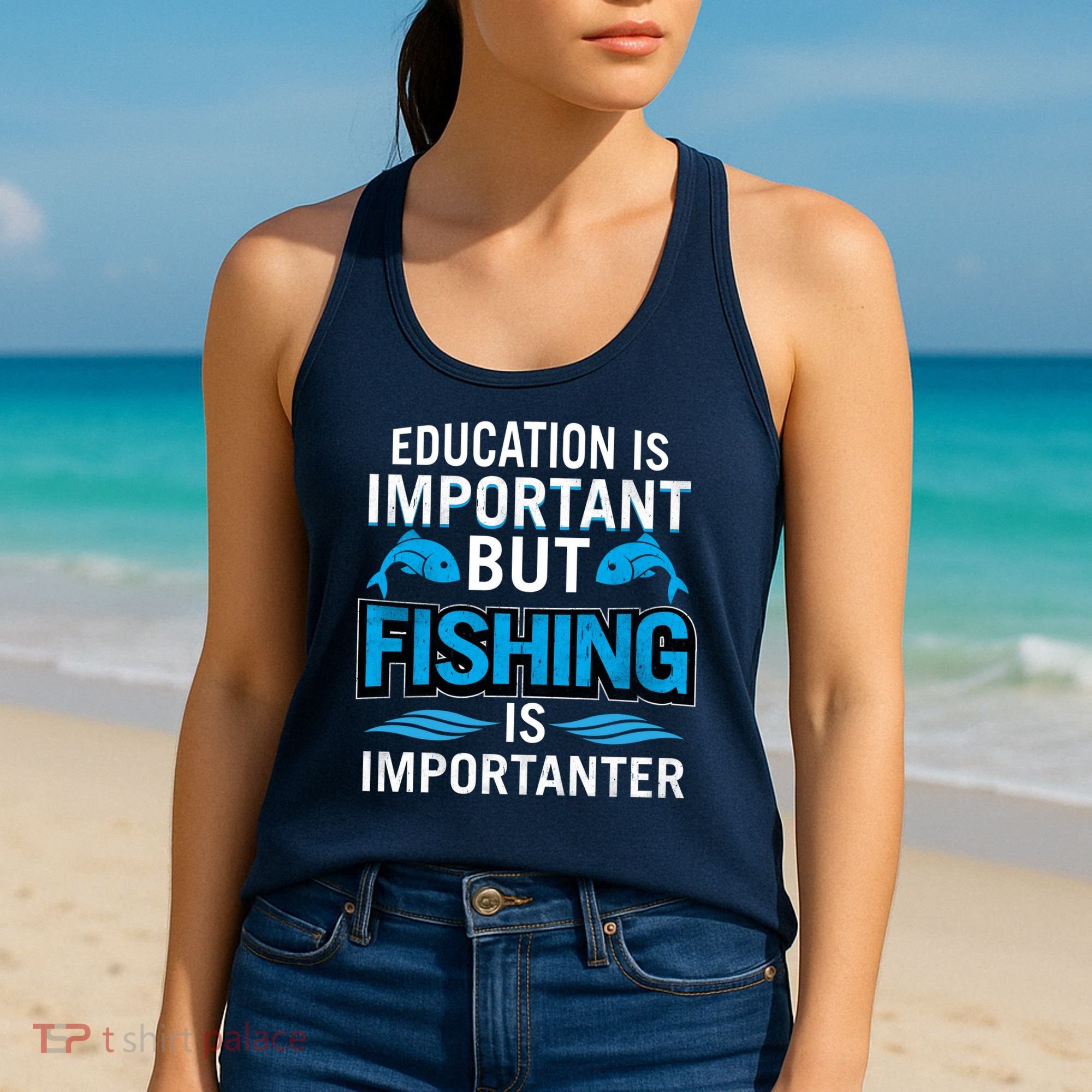 Fishing Is Important Women's Tank Top