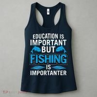 Fishing Is Important Women's Tank Top thumb 3