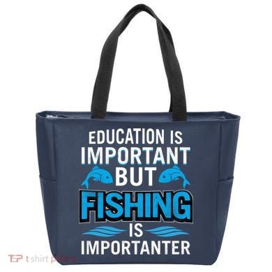 Fishing Is Important Tote Bag