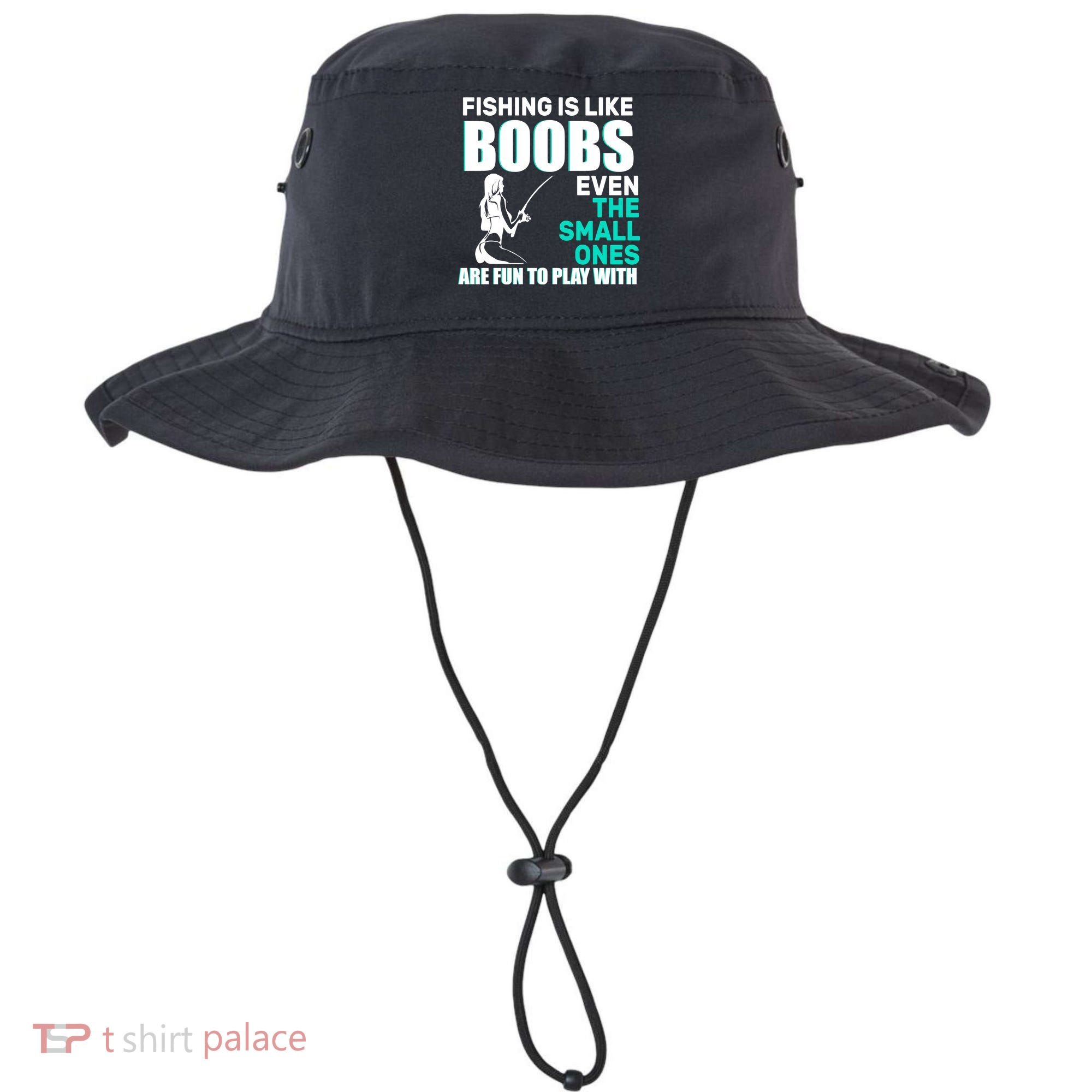 Fishing Is like Boobs Even The Small One Are Fun To Play With Bucket Hat