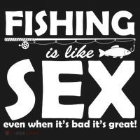 Fishing Is like Sex Backpack thumb 2