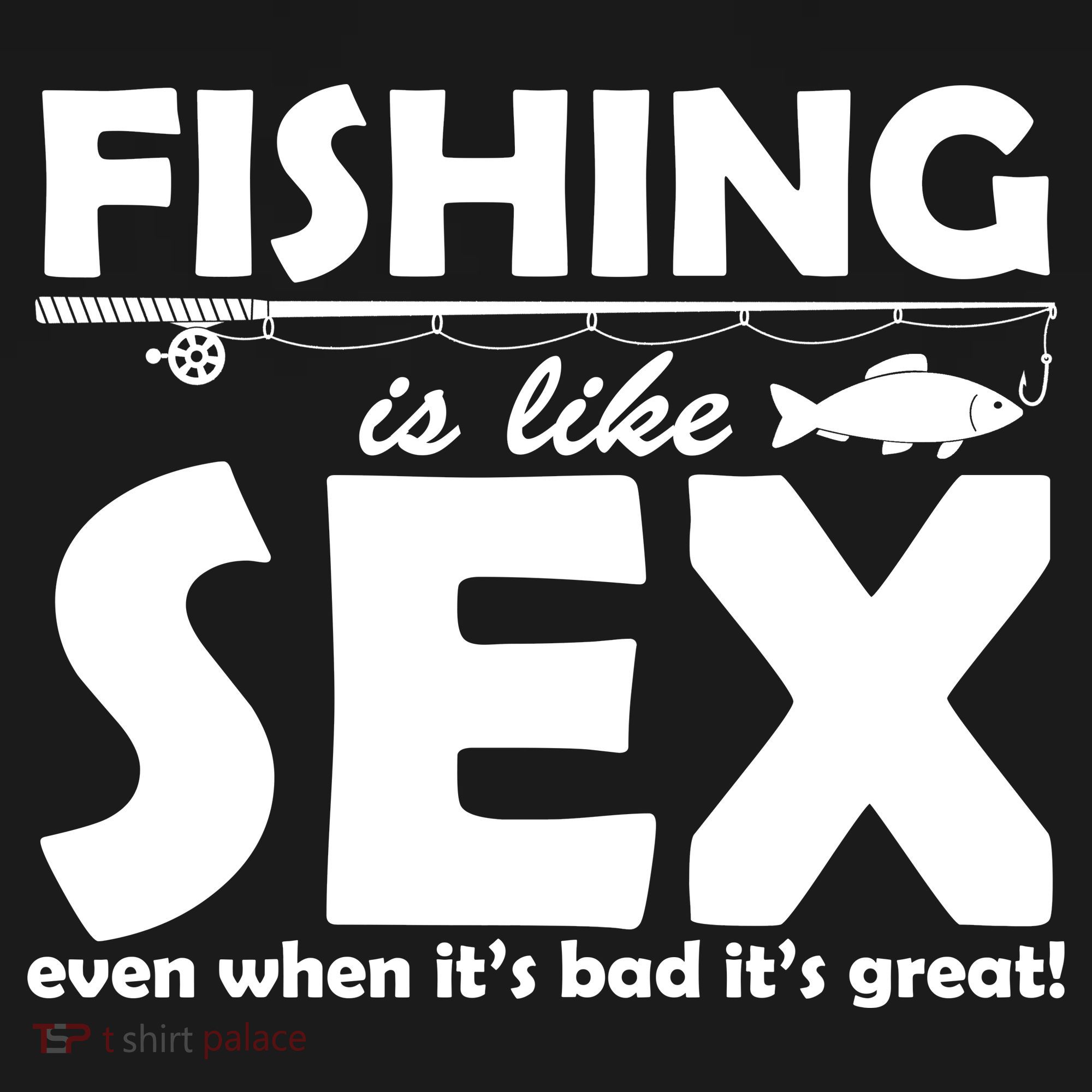 Fishing Is like Sex Backpack