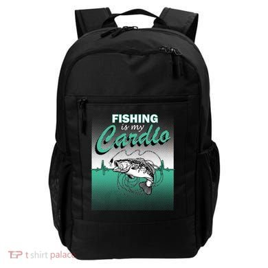Fishing Is My Cardio Backpack