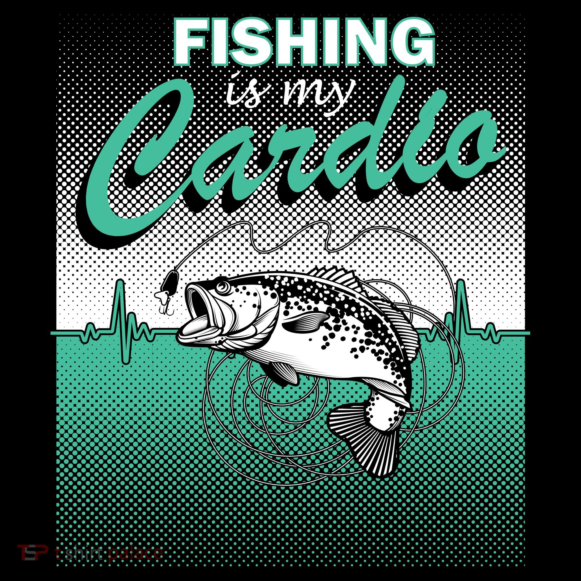 Fishing Is My Cardio Coffee Mug