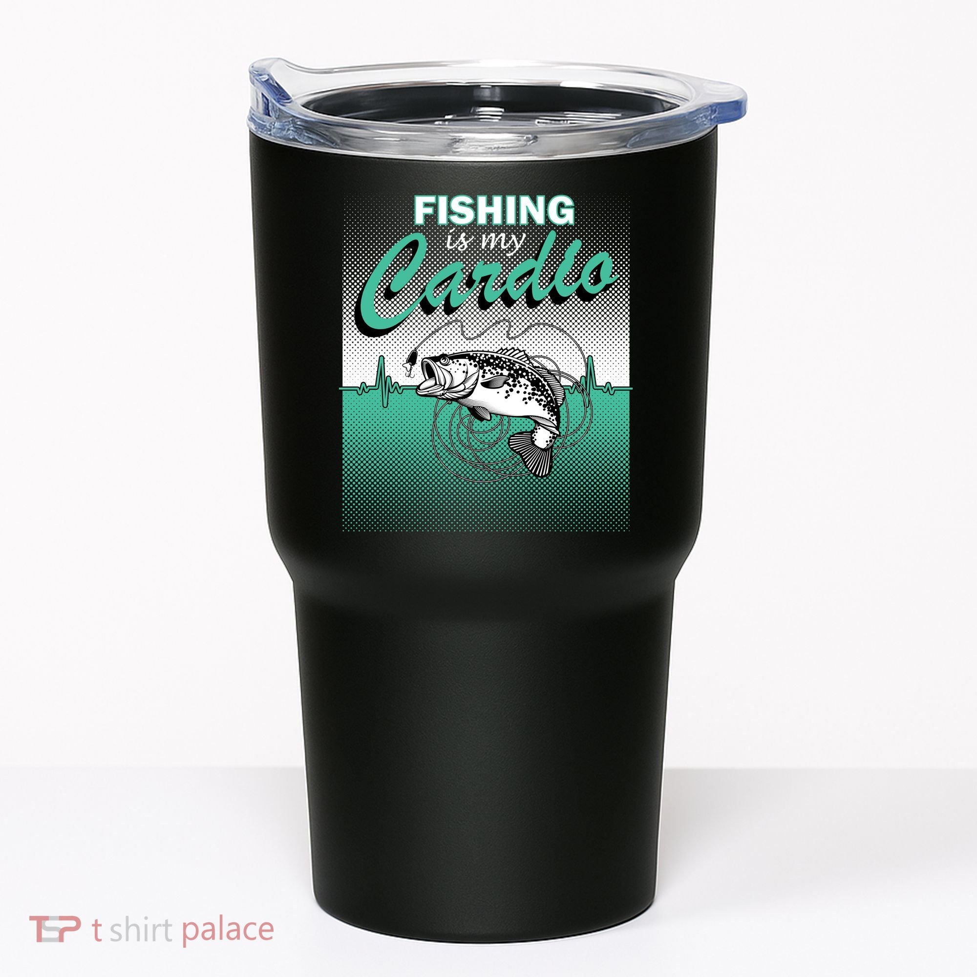 Fishing Is My Cardio Tumbler