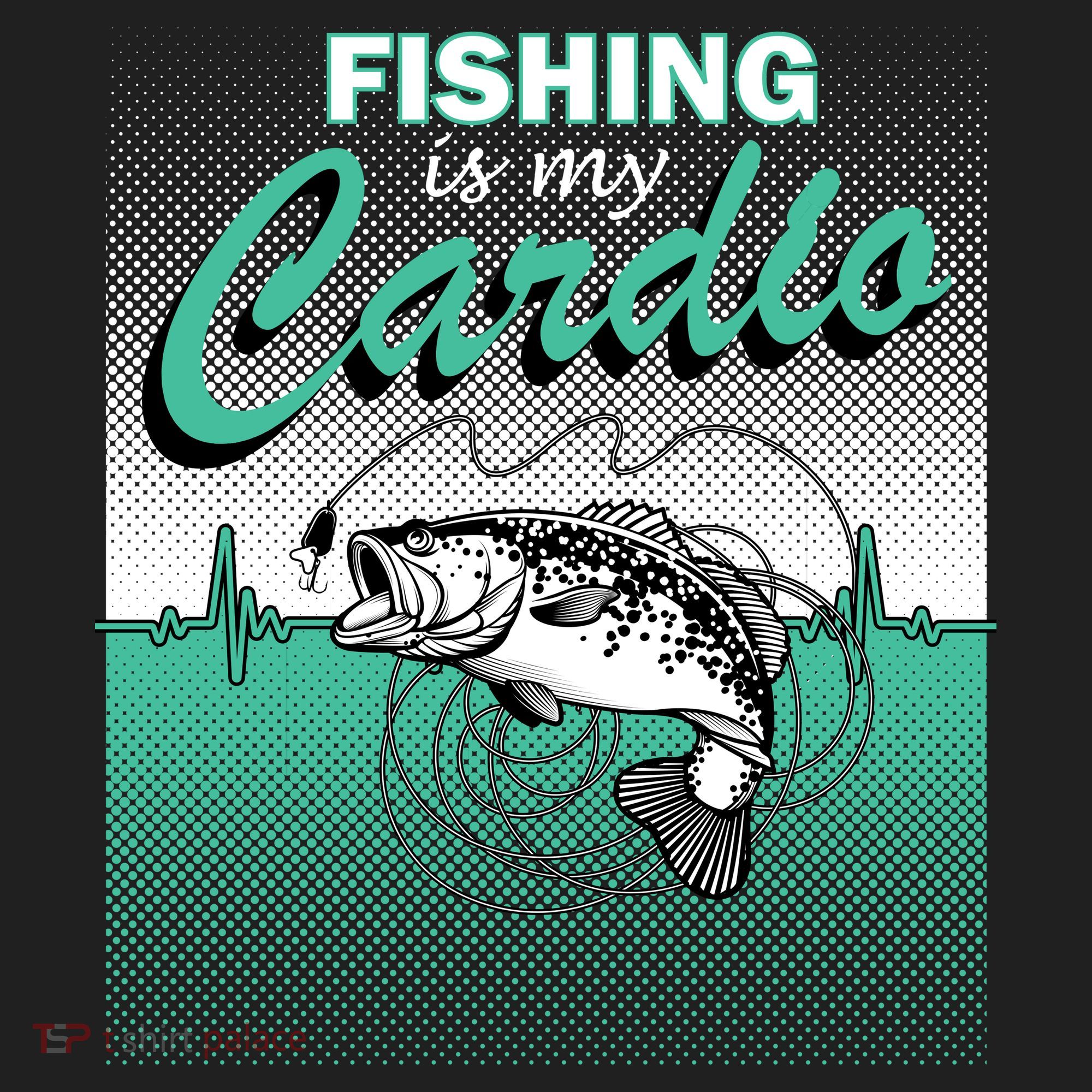 Fishing Is My Cardio Tumbler