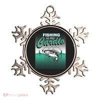 Fishing Is My Cardio Ornament thumb 0