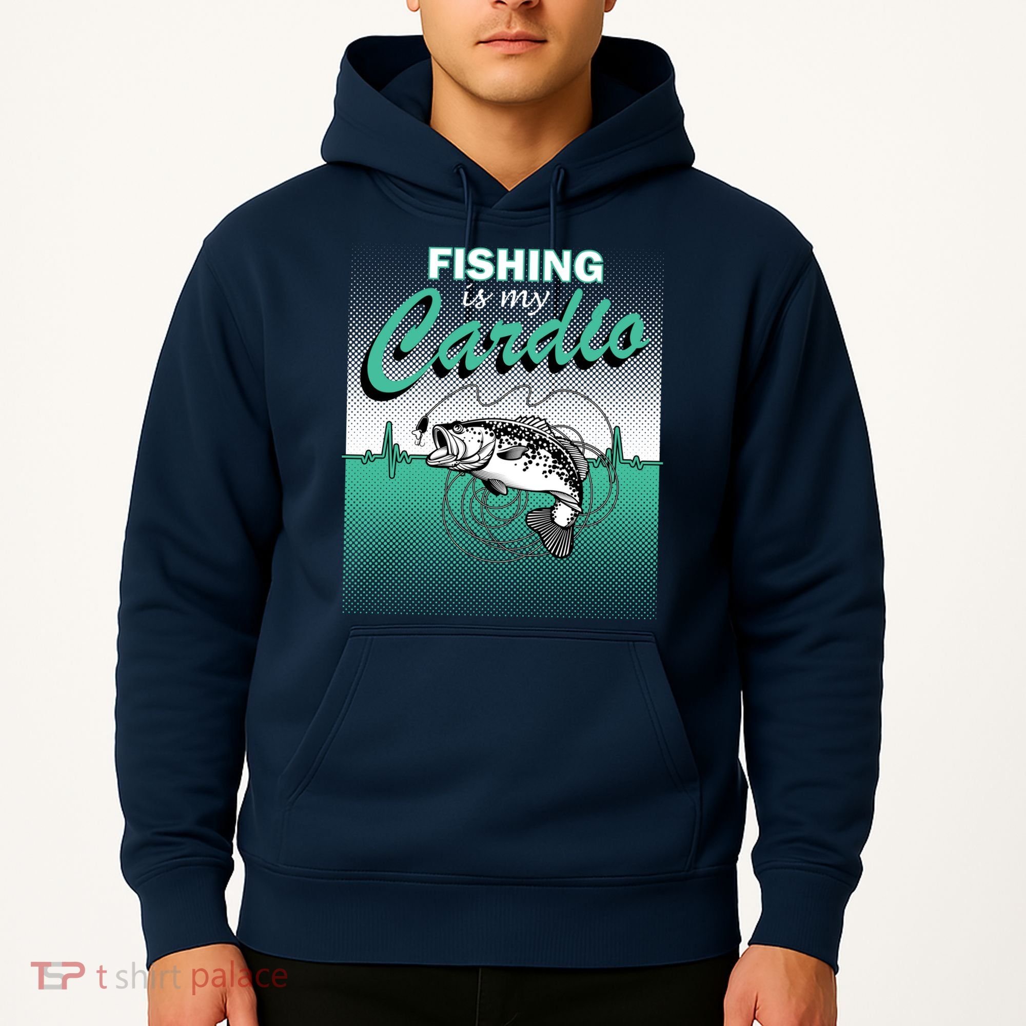 Fishing Is My Cardio Hoodie