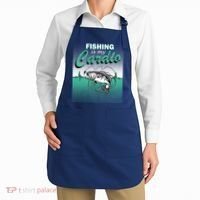 Fishing Is My Cardio Apron thumb 2