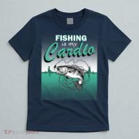 Fishing Is My Cardio T-Shirt thumb 5