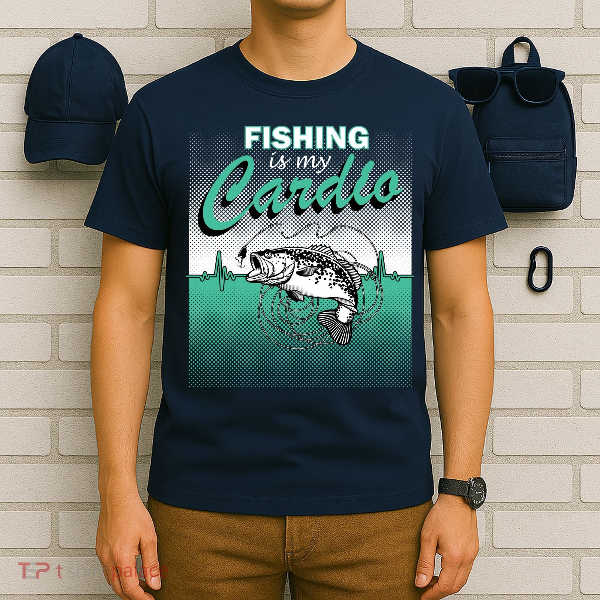 Fishing Is My Cardio T-Shirt