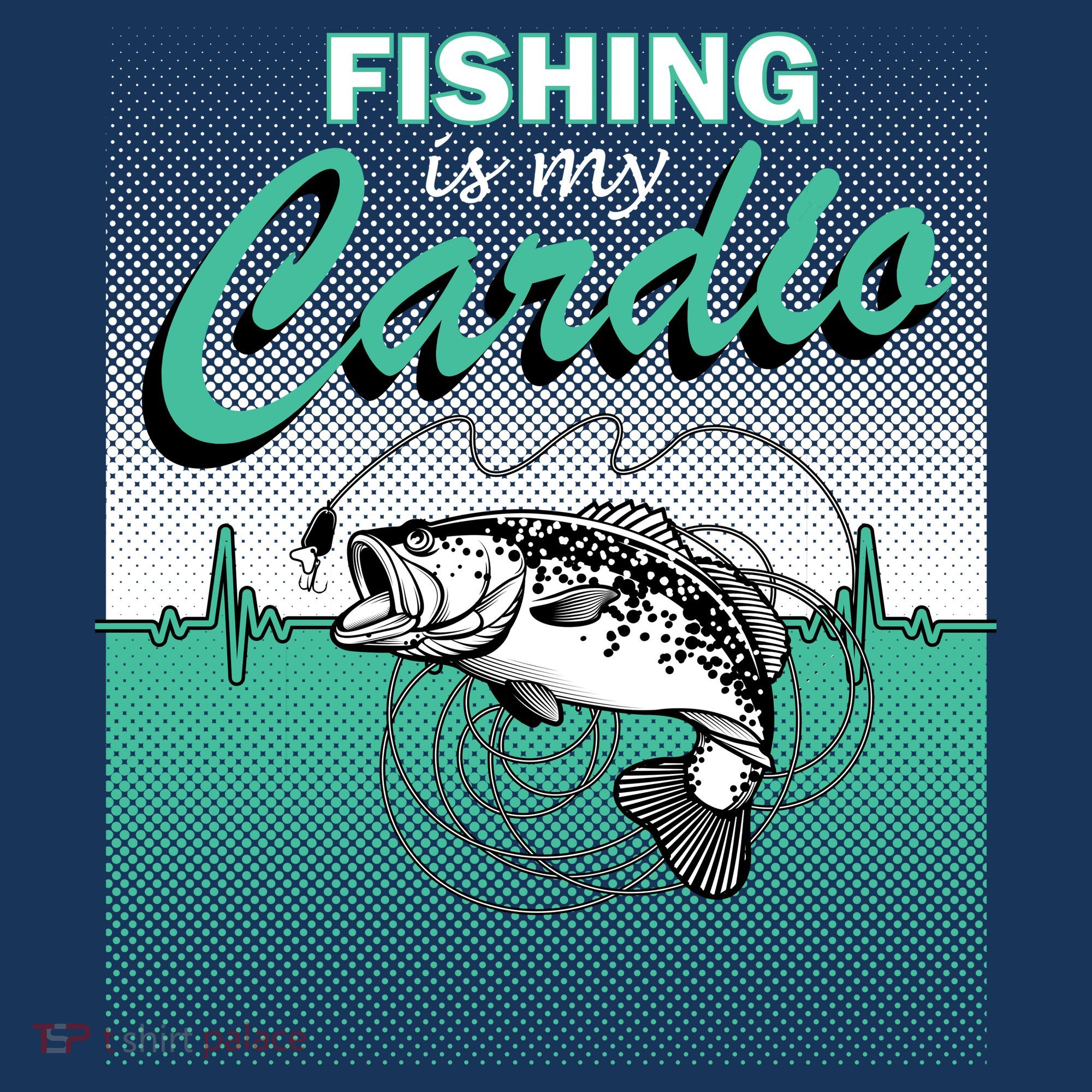Fishing Is My Cardio Bucket Hat