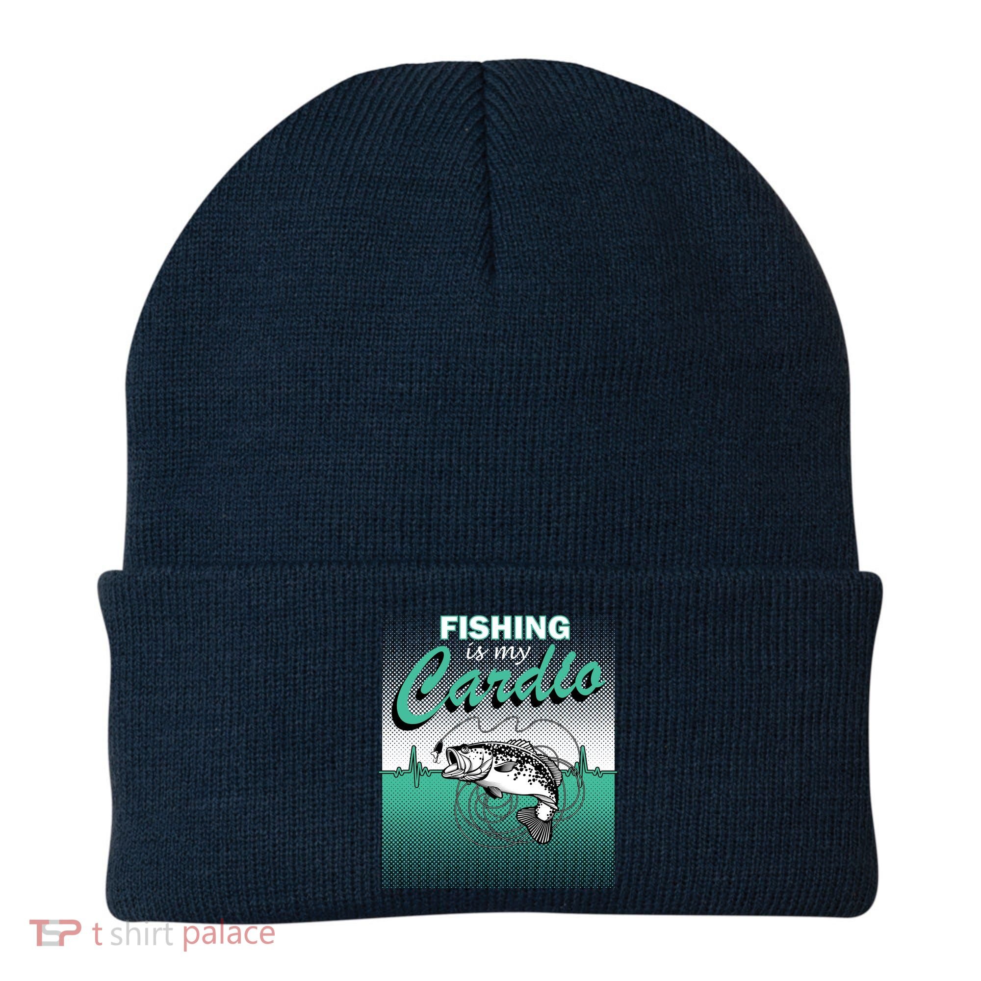 Fishing Is My Cardio Beanie
