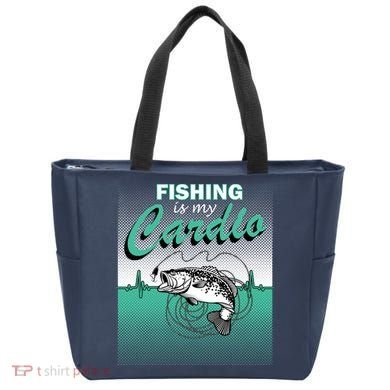 Fishing Is My Cardio Tote Bag