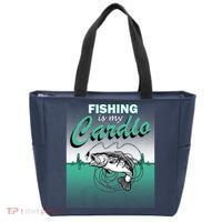 Fishing Is My Cardio Tote Bag thumb 0