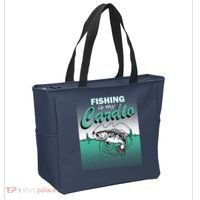 Fishing Is My Cardio Tote Bag thumb 2