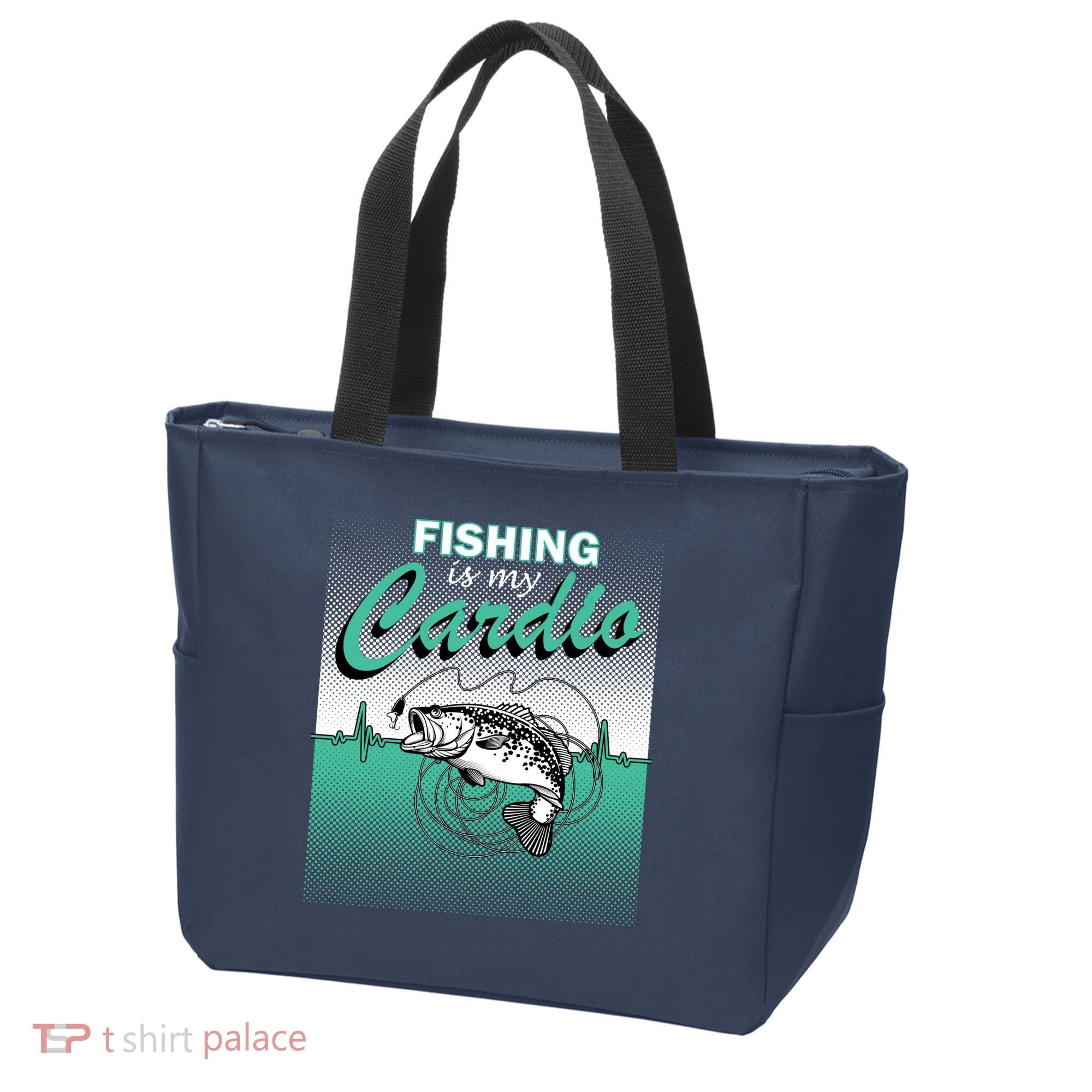 Fishing Is My Cardio Tote Bag