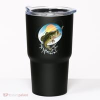 Fishing Leaping Bass  Tumbler thumb 0