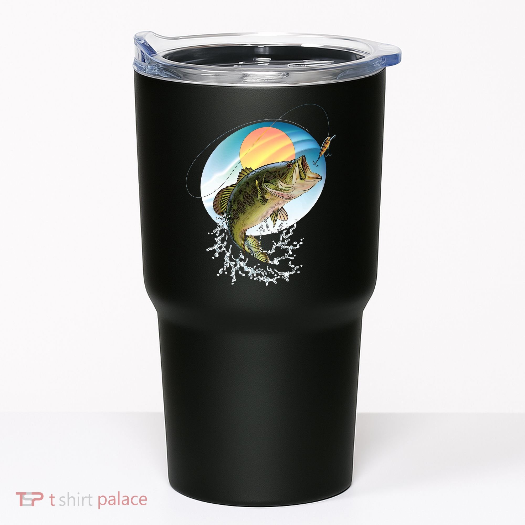 Fishing Leaping Bass  Tumbler