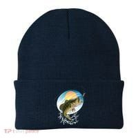 Fishing Leaping Bass  Beanie thumb 0