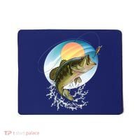Fishing Leaping Bass  Mousepad thumb 0