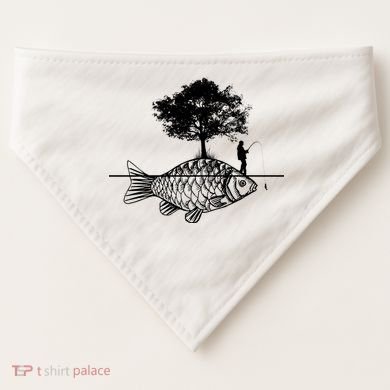 Fishing Life USA-Made Doggie Bandana