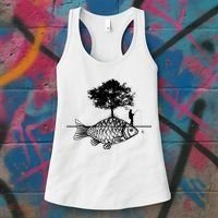 Fishing Life Women's Tank Top thumb 3