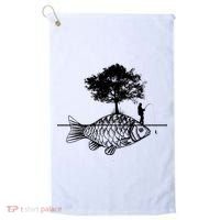 Fishing Life Golf Towel thumb 0