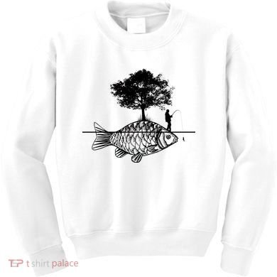 Fishing Life Kids Sweatshirt