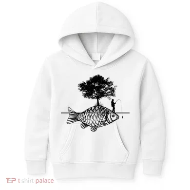 Fishing Life Kids Hoodie